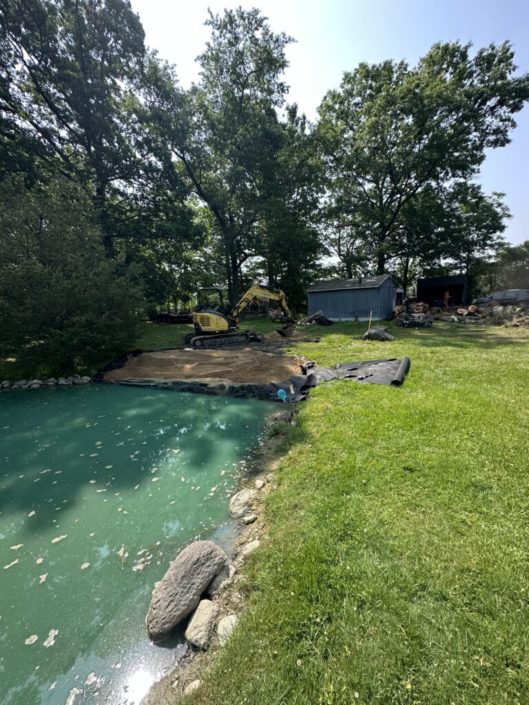 Beach building — Rock Solid Excavation, Michigan