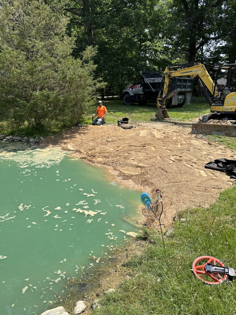 Beach building — Rock Solid Excavation, Michigan