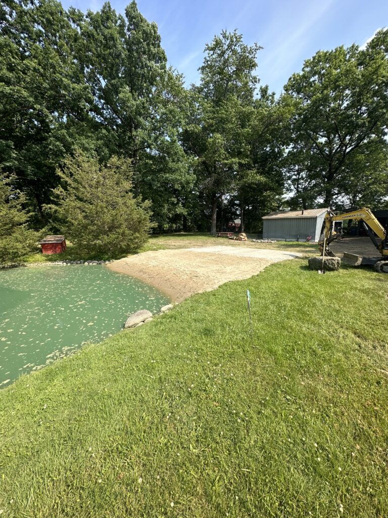 Beach building — Rock Solid Excavation, Michigan