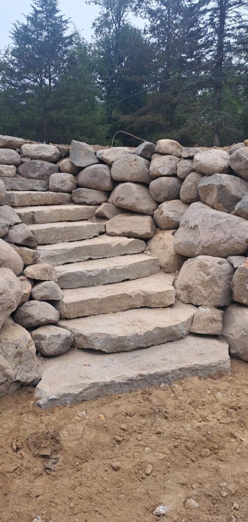 Hardscape & Landscape — Rock Solid Excavation, Michigan