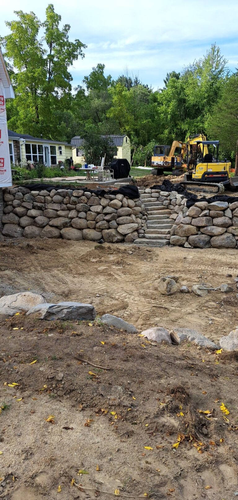 Segmental Block vs. Boulder vs. Natural Stone Retaining Walls