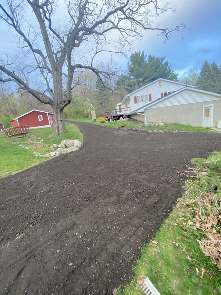 Driveway and road building — Rock Solid Excavation, Michigan