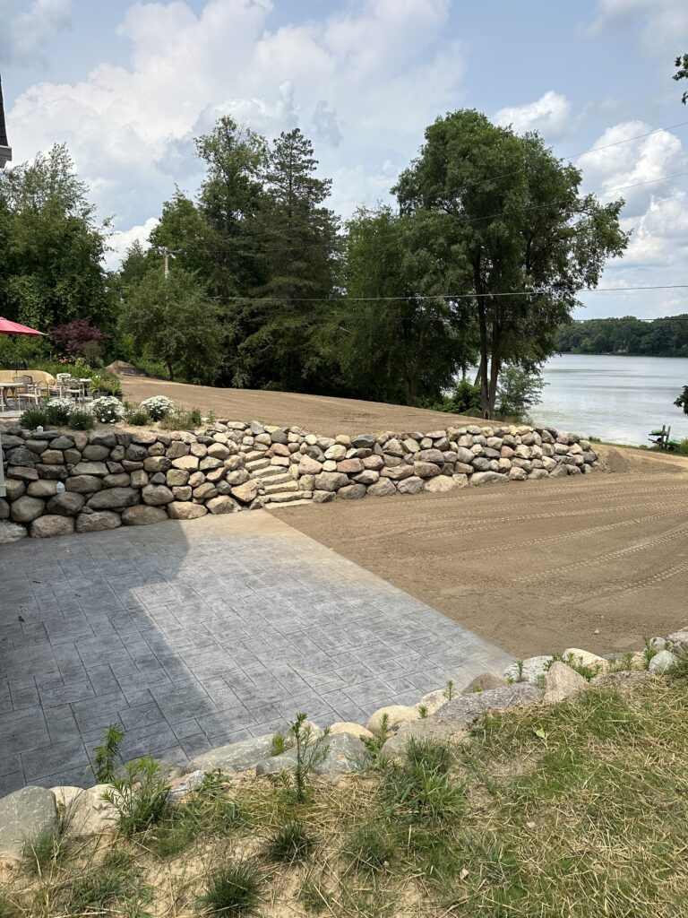 Driveway and road building — Rock Solid Excavation, Michigan
