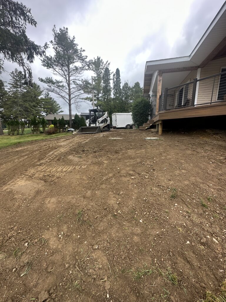 Septic system install — Rock Solid Excavation, Michigan