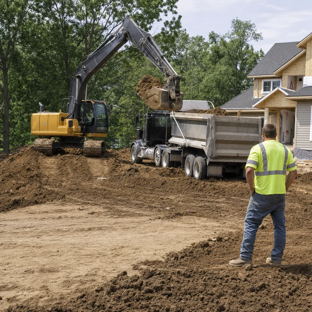Job site meeting